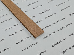 4 cm / 8mm Ahşap Çıta Teak - DEKORCUM