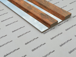 4cm Çıtalı 16x280 Aynalı Ahşap Duvar Lambiri - Antik Meşe - DEKORCUM