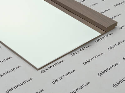 4cm Çıtalı 34x280 Aynalı Ahşap Duvar Lambiri - Gold Ceviz - 1