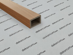 4x6 Ahşap Dekorasyon Profili Teak - DEKORCUM
