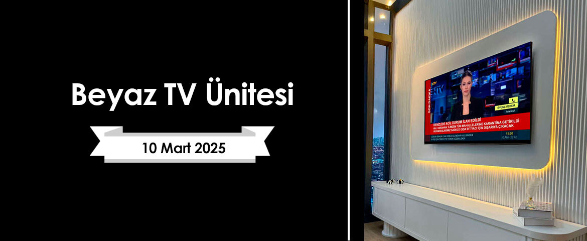 Beyaz TV Ünitesi