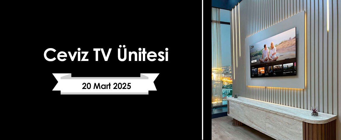 Ceviz TV Ünitesi