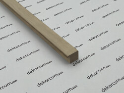 Ahşap Lambiri Alt Üst Kapama Çıtası Natural Çam - DEKORCUM