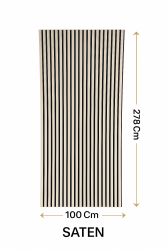 Akustik Esnek Keçeli Panel 100x278-Saten - DEKORCUM