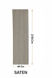 Akustik Esnek Keçeli Panel 60x278-Saten - DEKORCUM