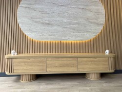 Bohem Çıtalı 4 kapaklı Tv Üntesi - DEKORCUM