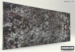 Galaksi Mermer Desenli Strafor Duvar Paneli - 