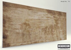 Kerpiç Sıvama Desenli Strafor Duvar Paneli - 