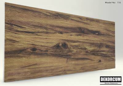 Meşe Ahşap Desenli Strafor Duvar Paneli - 1