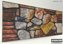 Mücevher Kayrak Taş Desenli Strafor Duvar Paneli - 